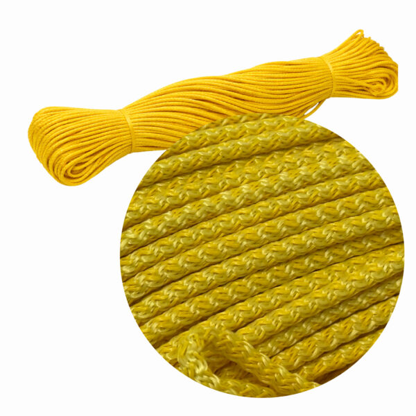 Шнур гамаковий та для сіток 3мм з сердечником, поліестеровий