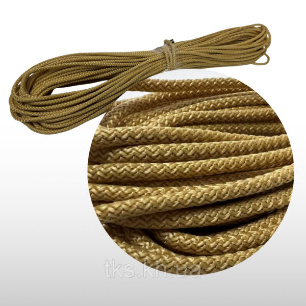 Шнур гамаковий та для сіток 5мм з сердечником