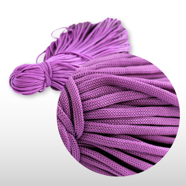 Шнур для декора та макраме 5мм плаский без сердечника